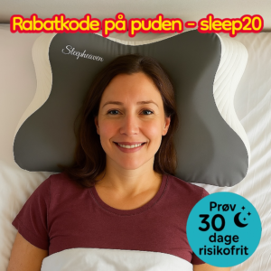 Butterflypuden - Ergonomisk hovedpude